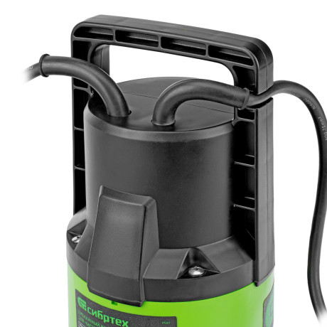 Дренажный насос для чистой воды СДН300-5, 300 Вт, напор 6.5м, 6500 л/ч Сибртех