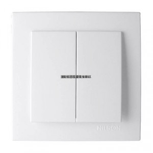 Nilson TOURAN  выкл. СУ 2 кл. (инд.) бел. 24111004