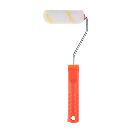 ЕРМАК Валик в сборе "полиэстер" 100мм, D15мм, ворс 12мм, ось 6мм