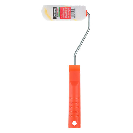 ЕРМАК Валик в сборе "полиэстер" 100мм, D15мм, ворс 12мм, ось 6мм