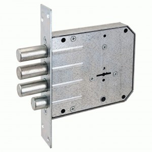 Симеко ЗВ2*3  3 ригеля с ЗД, 3кл. Замок врезной тяж.(10)