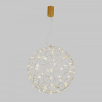 Bogate&#039;s св-к св/д подвесной 30W 2403lm 3000K 800х800х2400 мет. медь/медный Alioth 452/1 a065008