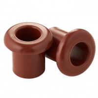 Bylectrica РЕТРО Втулка вывода кабеля, термопластик, КОРИЧ. (10шт/уп, цена за уп.) ЮЛИГ.757522.017