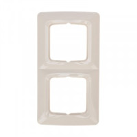 KRANZ DEA Рамка 2 мест. (горизонт.) Беж KR-78-0256