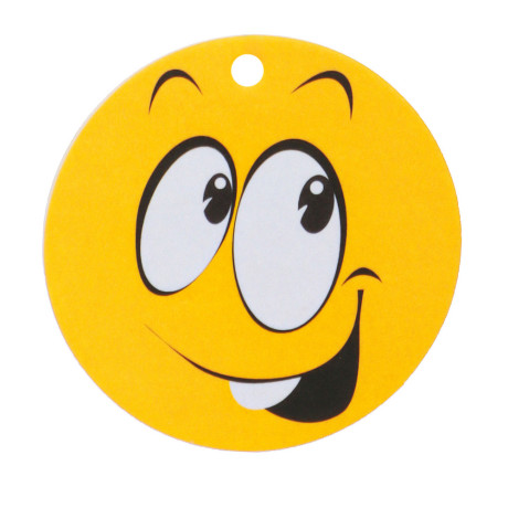 NEW GALAXY Ароматизатор бумажный "Смайл", 5 гр., Бабл Гам, дизайн GC