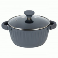 Кастрюля со стеклянной крышкой Шеф Бернардо 2,6л литой алюминий/антипригарн.покр. 84068 Master House