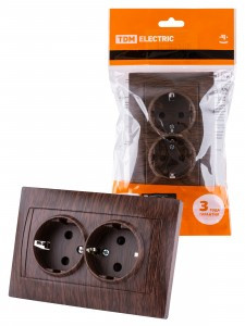 TDM Лама роз. СУ  2 мест. 16А (земля, шторки) венге SQ1815-0413