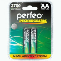 Ак-р Perfeo AA2700mAh/2BL Пластик PF AA2700/2BL PL