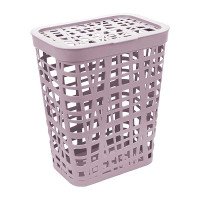 Корзина для белья ХАОС 32л Лаванда М2616