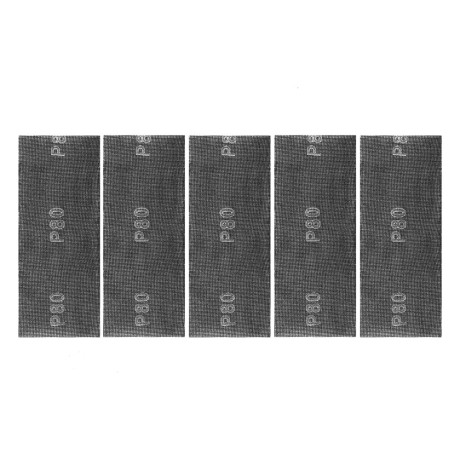 Сетка абразивная, P 80, 115 х 280 мм, 5 шт Сибртех