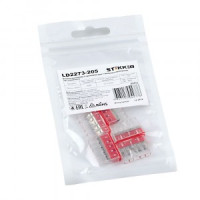 STEKKER клемма СМК LD2273-205 5x(0,5-2,5мм2) 450V 24A (уп.5шт, цена за уп.) 32415
