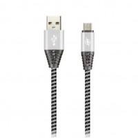 Дата-кабель USB(A)шт. - microUSBшт.Smartbuy HEDGEHOG серый 2А,1м (iK-12HH gray)/100