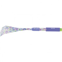 Грабли веерные 9 - зубые, 145 х 500 мм, стальные, удлиненная рукоятка, Flower Mint, Palisad