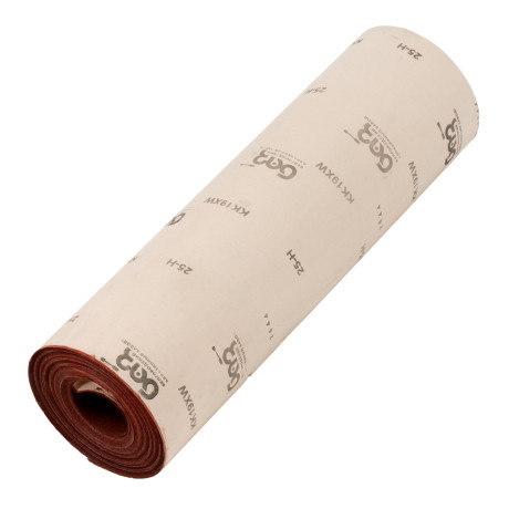 Шкурка на тканевой основе, зернистость № 25, 775 мм х 30 м, "БАЗ"