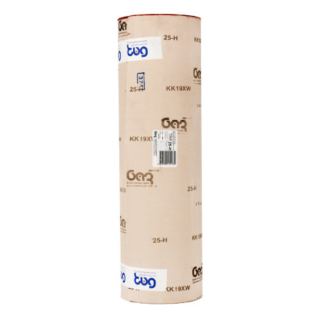 Шкурка на тканевой основе, зернистость № 25, 775 мм х 30 м, "БАЗ"