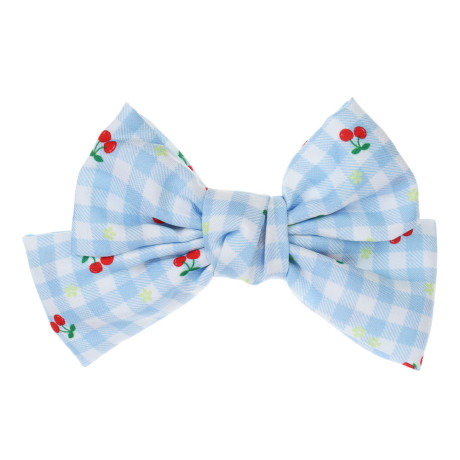 ЮНИLOOK Зажим для волос детский, полиэстер, металл, 13см, 6 цветов, арт.1