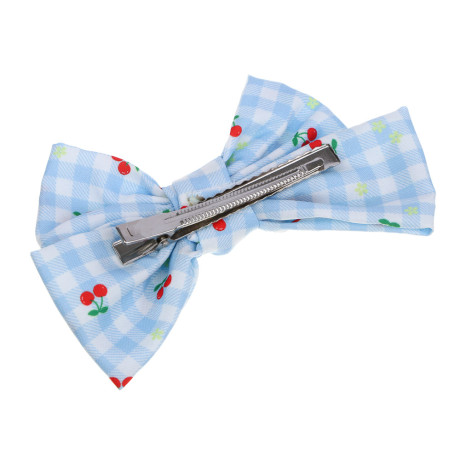 ЮНИLOOK Зажим для волос детский, полиэстер, металл, 13см, 6 цветов, арт.1