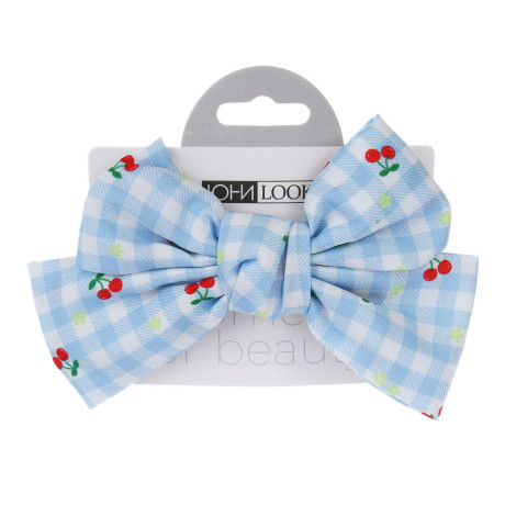 ЮНИLOOK Зажим для волос детский, полиэстер, металл, 13см, 6 цветов, арт.1