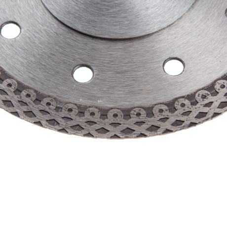 Диск алмазный, 125 х 22.2 мм, тонкий, сплошной (Jaguar) мокрая резка Gross