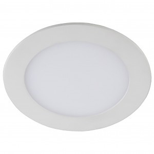 ЭРА св-к встр. св/д даунлайт (панель) 12W(840lm) 6K круг d172(155)х19мм белый алюм. LED 1-12-6K 3676