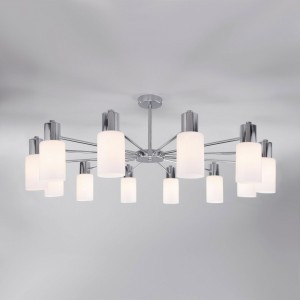 Eurosvet люстра E14 12x60W 960х0х385 металл бел/хр Vegga 70160/12 a057112