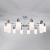 Eurosvet люстра E14 12x60W 960х0х385 металл бел/хр Vegga 70160/12 a057112