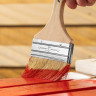 Кисть плоская Slimline 3" (75 мм) натуральная щетина, деревянная ручка Sparta