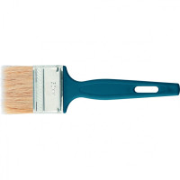 Кисть флейцевая &quot;Эксперт&quot;, 25 х 6 мм, натуральная щетина, пластиковая ручка Сибртех