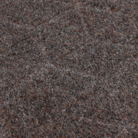 Коврик придверный, влаговпитывающий, антискользящий, SHAHINTEX ПРАКТИК Соты, 40х60, мокко