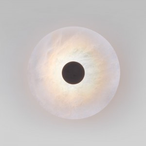 EUROSVET Бра св/д 13W 1134lm 200х200х90 металл черный/белый Thasos 40340 LED