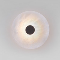 EUROSVET Бра св/д 13W 1134lm 200х200х90 металл черный/белый Thasos 40340 LED