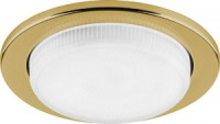 Feron св-к потолочный, 11W 230V  GX53, золото без лампы, DL53 28453