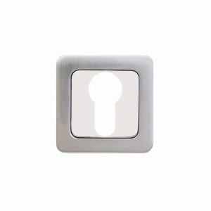 Накладка для ц/м АЛЛЮР АРТ ET-S1 SN/CP(4282) квадратное основание мат.никель/хром (100,10) (компл)