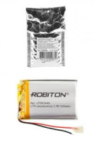 Ак-р Robiton Li-Po LP963448 3.7В 1500мАч PK1, 14693