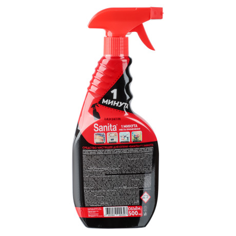 Средство чистящее для кухни SANITA 1 минута, п/б, 500 мл