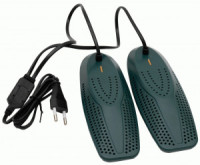 Сушилка д/обуви СТАРТ 10Вт, 19,5x6,8x3см, шнур 1,2м, металл/керам/АВS пласт, зелёный 852