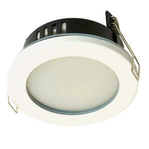 Feron св-к встр. GX53 DL544 круг белый IP44 max15W98х98х42 51229