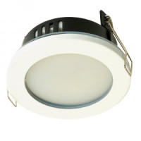 Feron св-к встр. GX53 DL544 круг белый IP44 max15W98х98х42 51229