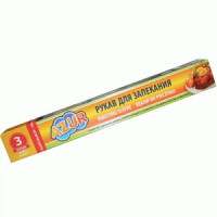 Рукав для запекания  29см*3м,12мкм,завязки,коробка,902120/ AZUR