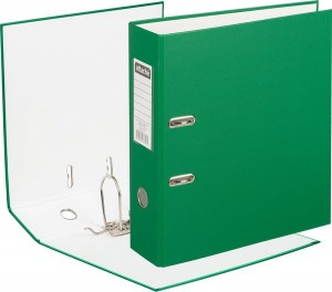 Папка регистратор с арочн.мех.Attache Selection Экономи 90 мм,зеленый 1017494