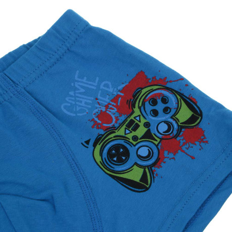 GALANTE Трусы-боксеры для мальчиков 2 шт, р.110-116, 95%хлопок, 5%спандекс, разноцветный, НБ25-25