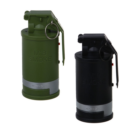 ИГРОЛЕНД Граната с дымом, свет, звук, 3хАА, ABS, 14х21,5х6 см, 2 дизайна