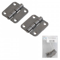 Петля накл ПН5-40 б/покр. б/ш 2 шт. Инд.упаковка+ШК (цена за 2шт) (150) Кунгур