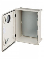 TDM щит (корпус) учета антивандальный ЩУ-0-2 (400х300х170) навесной, окно, GRP IK09 IP65 SQ0926-0102