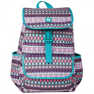 Рюкзак BRAUBERG д/старшеклассников/студ./молодежи, узоры, "Ромб", 15л., 34х25,5х12,5см 226358