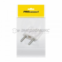 PROconnect сет. вилка-переходник (адаптер) плоский "Тефаль" Tefal белый ИУ 11-1041-9