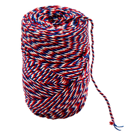 Нить ХБ 50 текс х 15, триколор, 120 м в диспенсере, вес 90 гр +- 5%, Сибртех