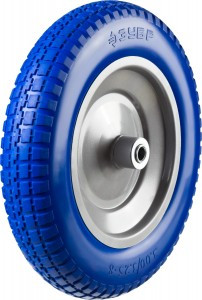 Колесо ЗУБР "ПРОФЕССИОНАЛ" полиуретановое, 350мм, посадочный размер 16мм