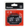 ЕРМАК Фонарь налобный, 2 P30 LED +3 SMD, 5 режимов, 1200мАч, 7,2х4,8х4см, USB кабель, пластик