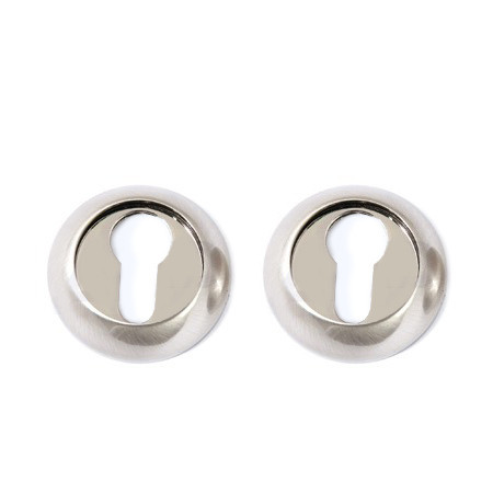 Накладка под цилиндр DP-C-0802-NIS Megapolis (мат.никель) Апекс пара   \12